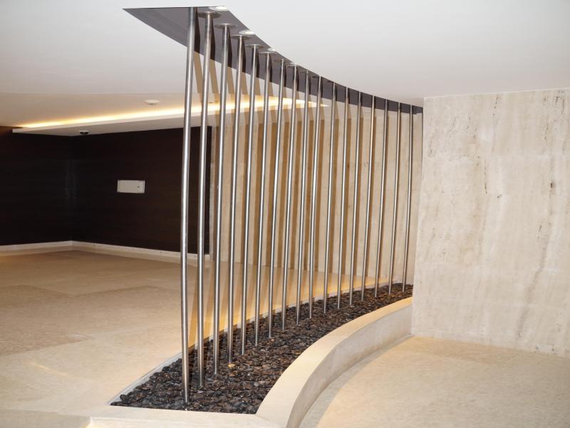 Partition in Stainless Steel Tubes